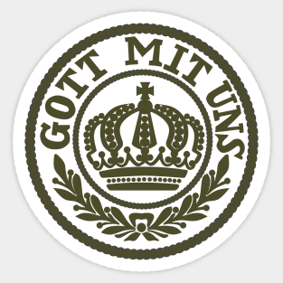 GOTT MIT UNS Sticker